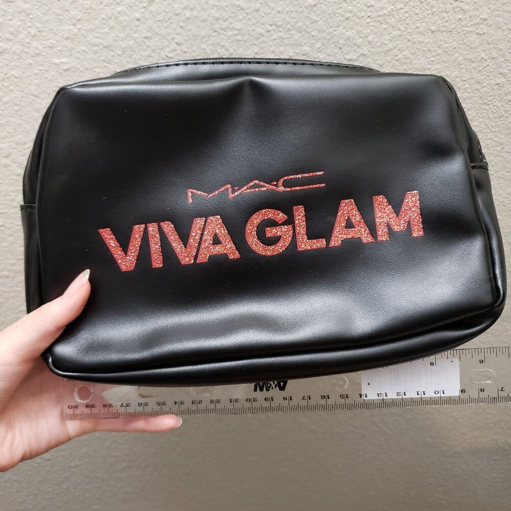 MAC Viva Glam Red and Black Pouch